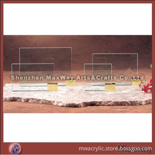 Clear High Grade Freestanding Acrylic Awards